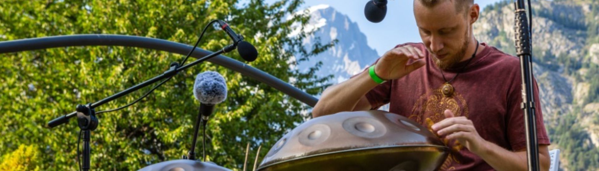Workshop e Concerto Handpan con Daniele Rebaudo