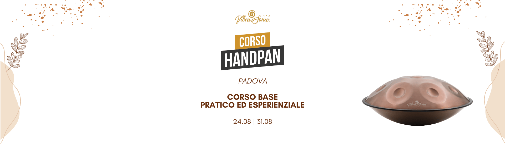 Corso Handpan Padova - VibraSonic Music Store