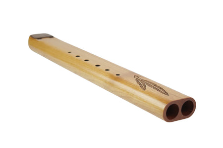 Flauto Nativo Doppio Double Nova – Fa♯ Minore – Ontano