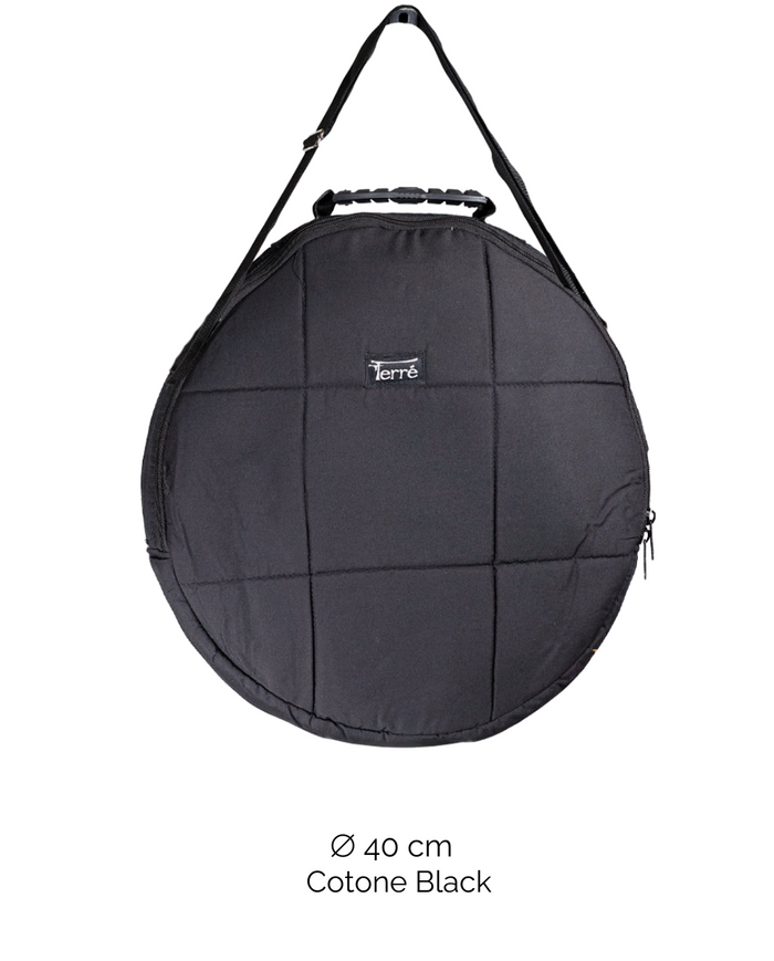 Custodia scura tamburo rituale | rotondo 40cm