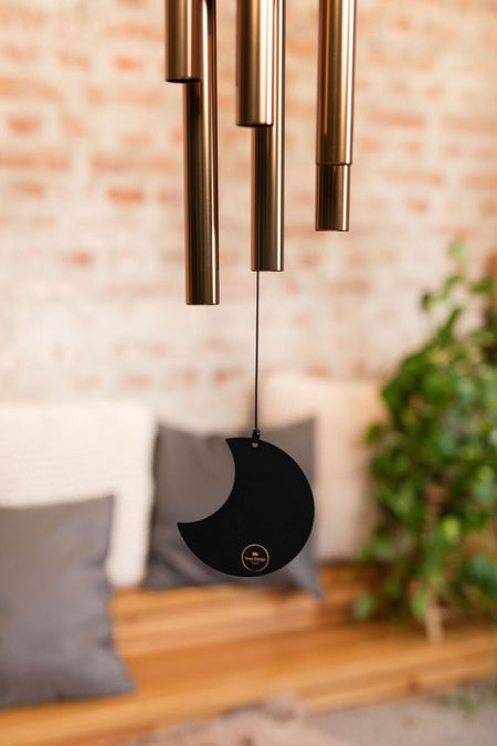 Meditation Wind Chime  | Moon Bronze 110 cm