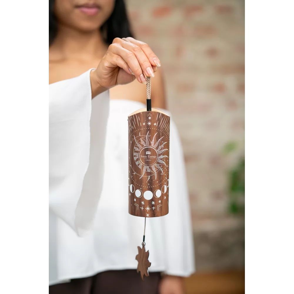 Campanello cosmico in bambù | Luna, sera