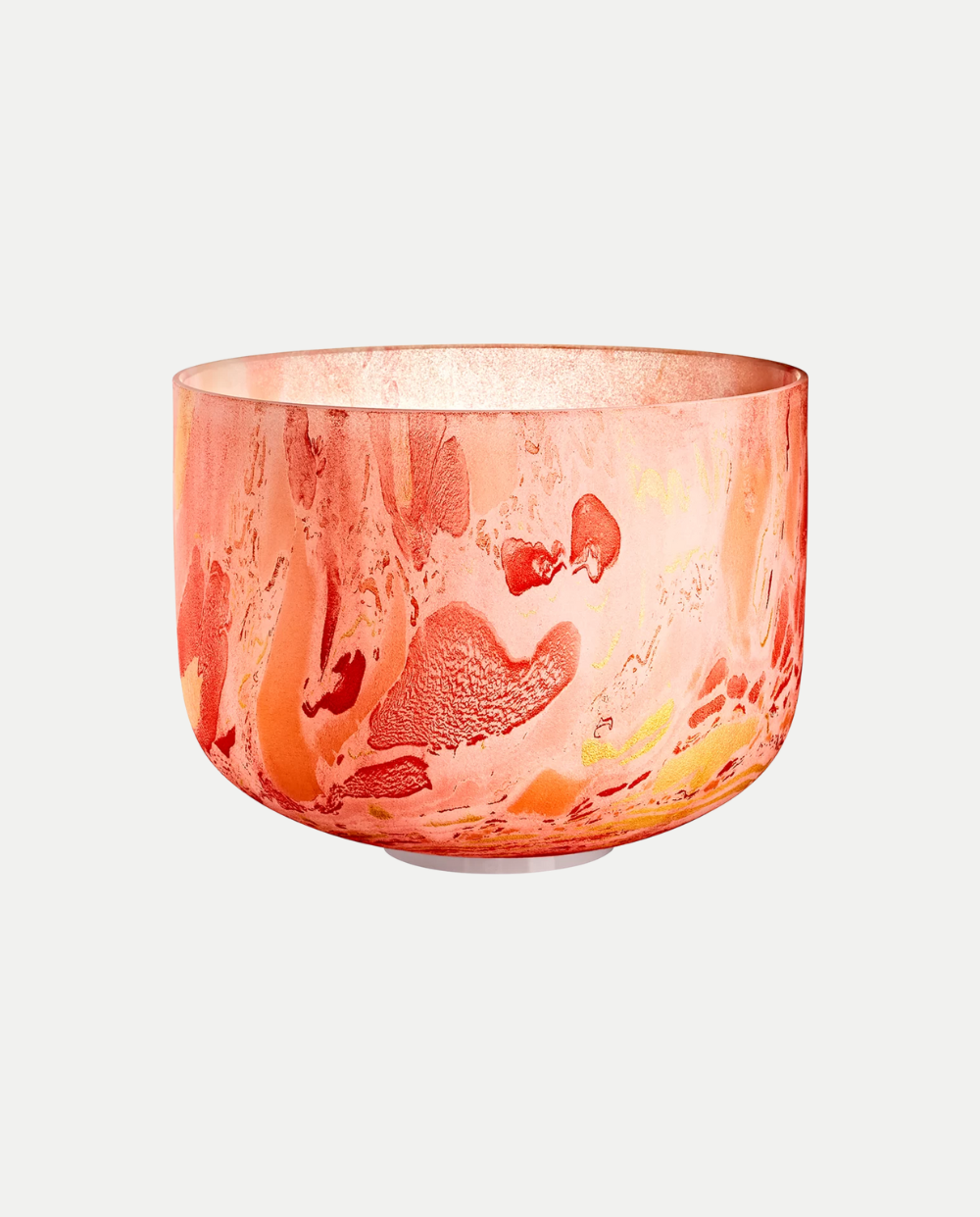 Campana di cristallo | 10'' Arancione, chakra sacrale