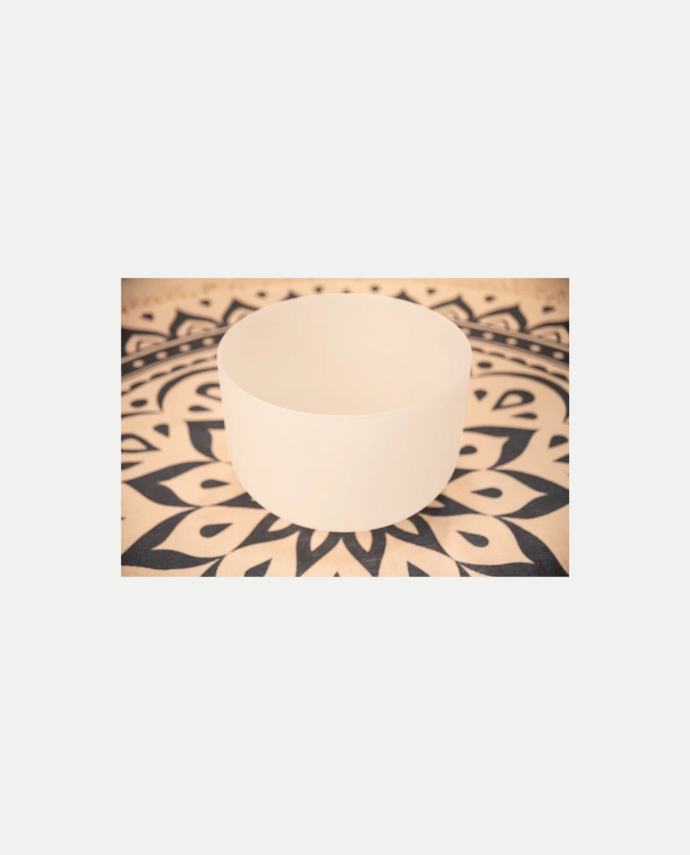 Campana In Cristallo Di Quarzo Bianco Da 13'' | Nota D4 - Chakra Sacra - Foto 8