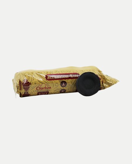 Carboncini Ecologici 100% Naturali per Grani e Resine di Incenso e Foglie Aromatiche Jerusalem