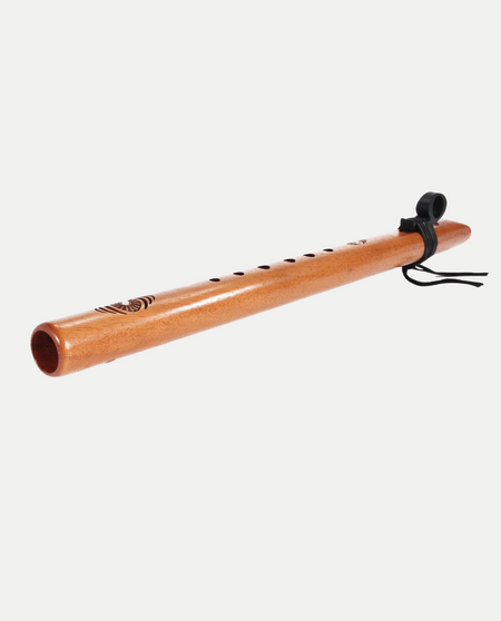 Flauto Nativo: Basso EarthTone in Re minore – Spanish Cedar