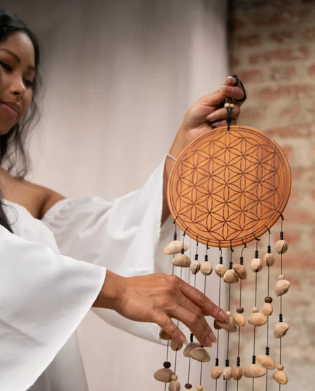Sonaglio Kenari chimes | Fiore della Vita - Grande
