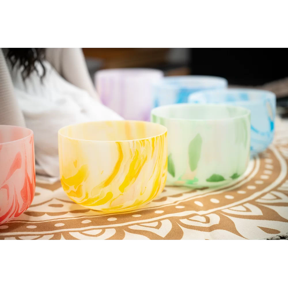 Campana di cristallo | 10'' Arancione, chakra sacrale