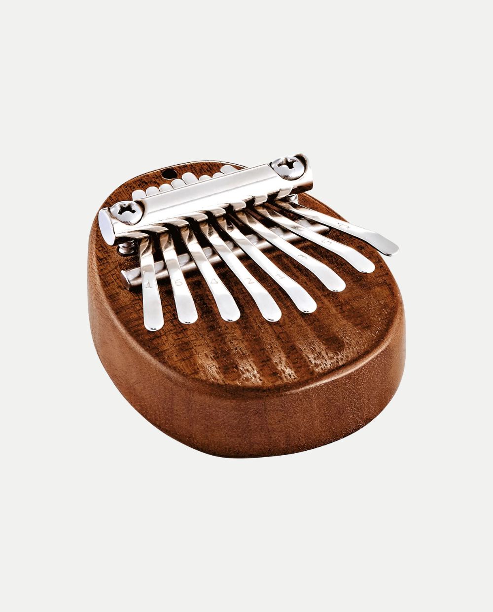 Kalimba Sonic Energy A 8 Note - Legno Di Sapele, Accordatura DO Maggiore, Per Meditazione E Yoga - Foto 2