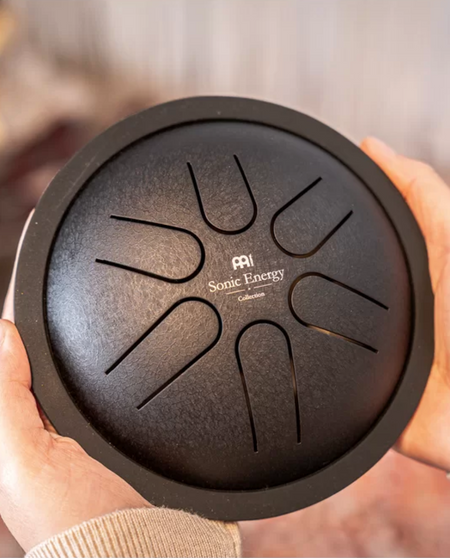 Mini Steel Tongue Drum 6'' | Nero in Do Maggiore
