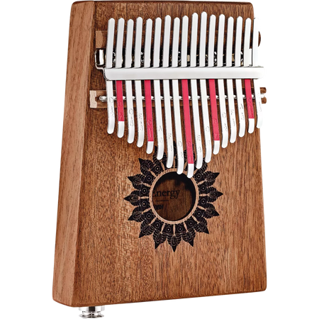 Kalimba Pickup 17 note | Legno di mogano