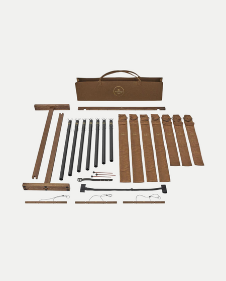 Tubi armonici Neri 432Hz - Set 7 pezzi con supporto