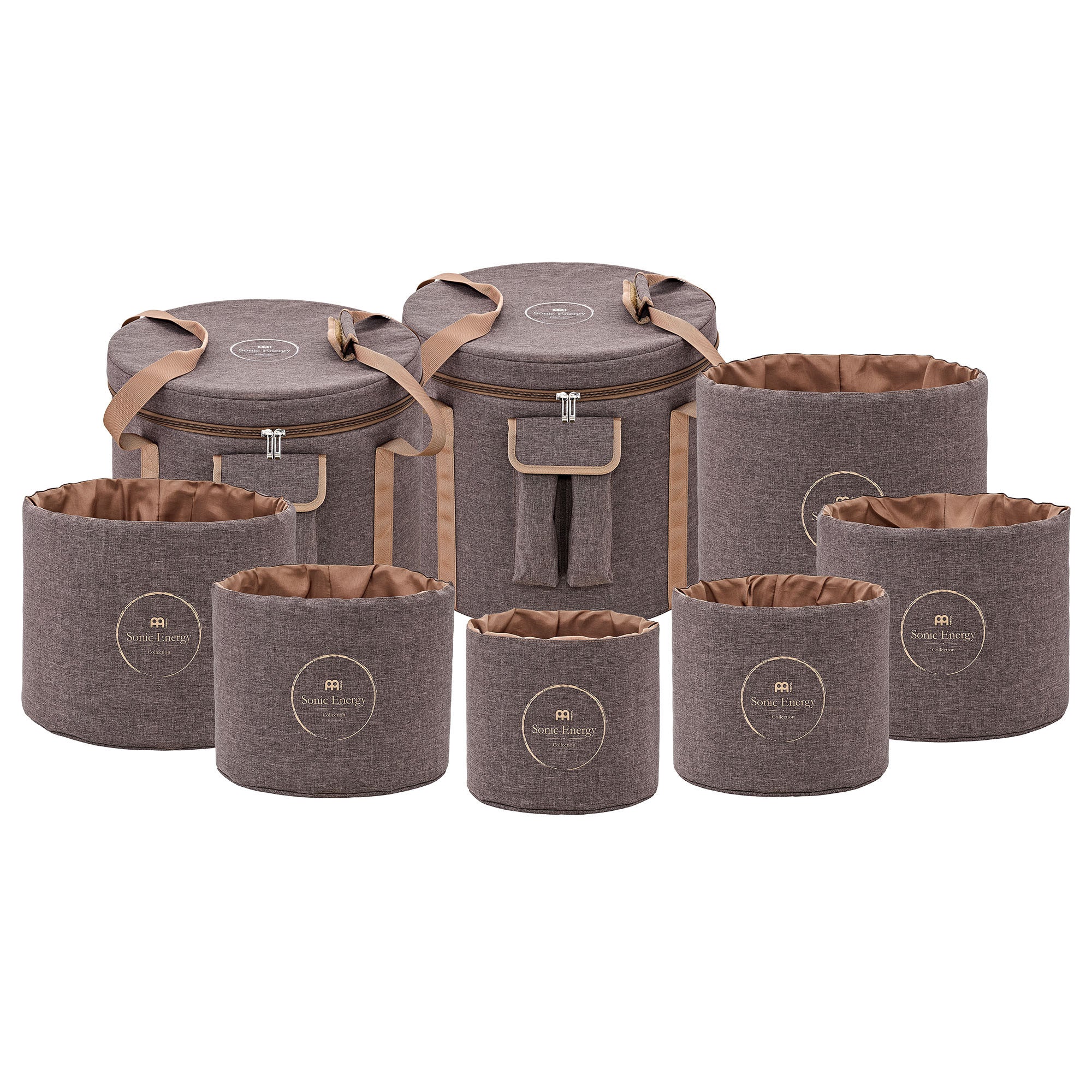 Set da Viaggio Custodie per campane in Cristallo 8'', 9'', 10'', 11'', 12'', 13'' e 14'