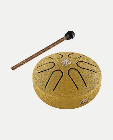 Steel Tongue Drum 3'' Tascabile | LA MAGGIORE, OM, ORO