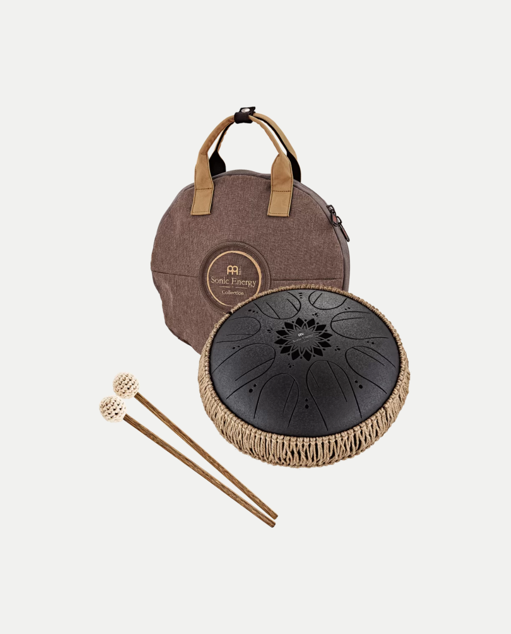 Steel Tongue Drums Octave 10'' Medium | Nero