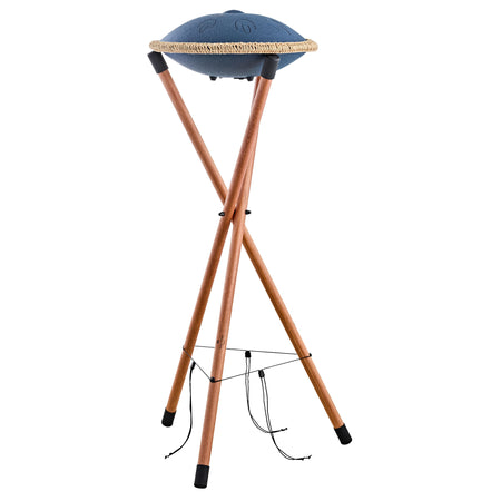 Supporto in legno grande per Handpan e Steel Tongue Drum