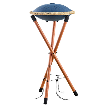 Supporto in legno medio per Handpan e Steel Tongue Drum