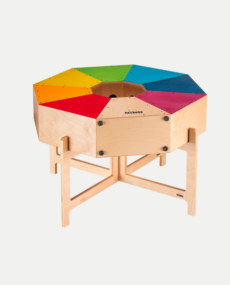 Tavolo Cajon per scuole | 8 Cajon