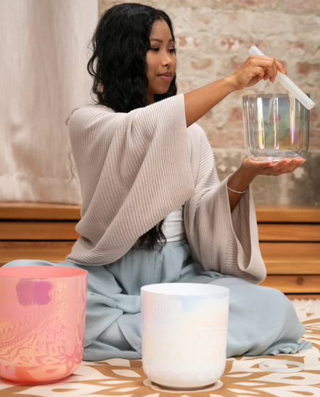 Essence Crystal Singing Bowl Set | 3 Pieces