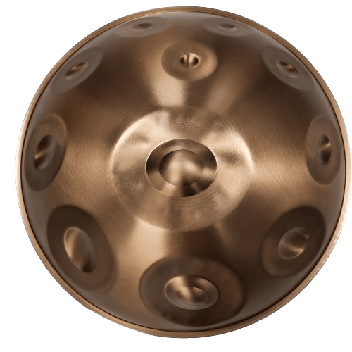 Ayasa Handpan D Aegean 18 Note – Ember Steel - VibraSonic Music Store