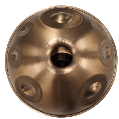 Ayasa Handpan D Aegean 18 Note – Ember Steel - VibraSonic Music Store