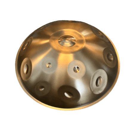 Ayasa Handpan F Low Pygmy 21 Note – Ember Steel - VibraSonic Music Store