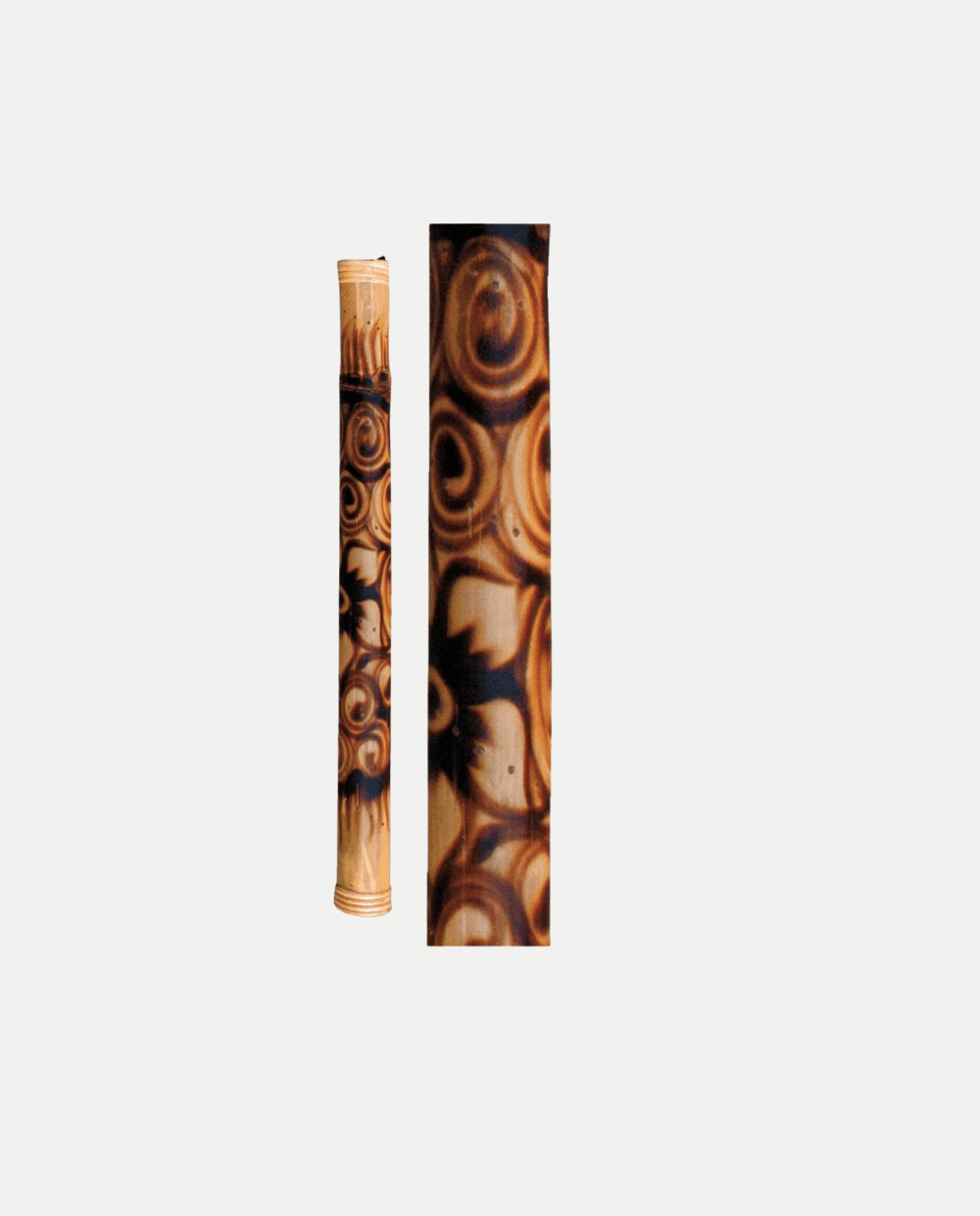 Bastone della Pioggia Rituale in Bamboo Burned – Rainmaker 60 cm - VibraSonic Music Store