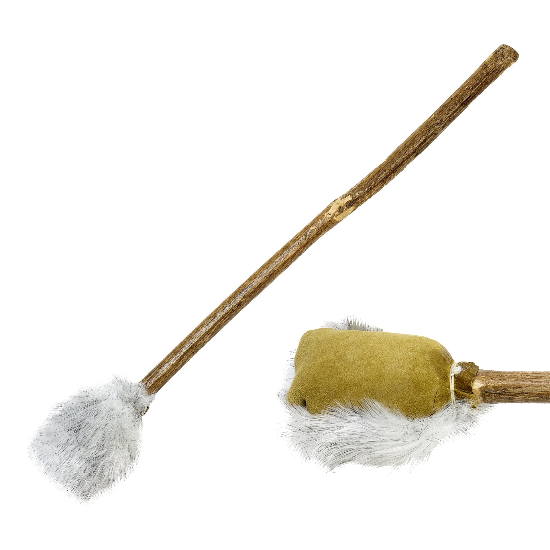 Battitore per Tamburo XL 46 cm | Pelle e Pelo | Terré — dettaglio originale Terré