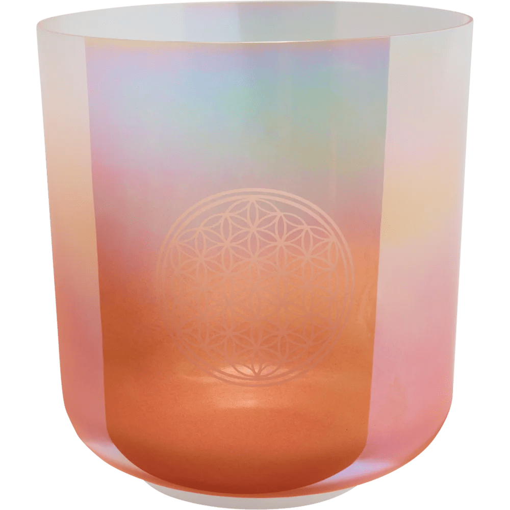 Campana di cristallo Essence 128 Hz | 9'' Rosa - VibraSonic Music Store