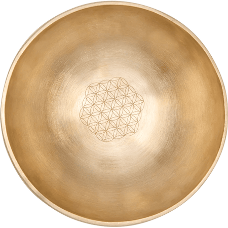 Campana Tibetana Flower of Life – Set Completo 600g - VibraSonic Music Store