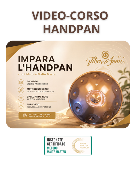 Handpan online course - Malte Marten method