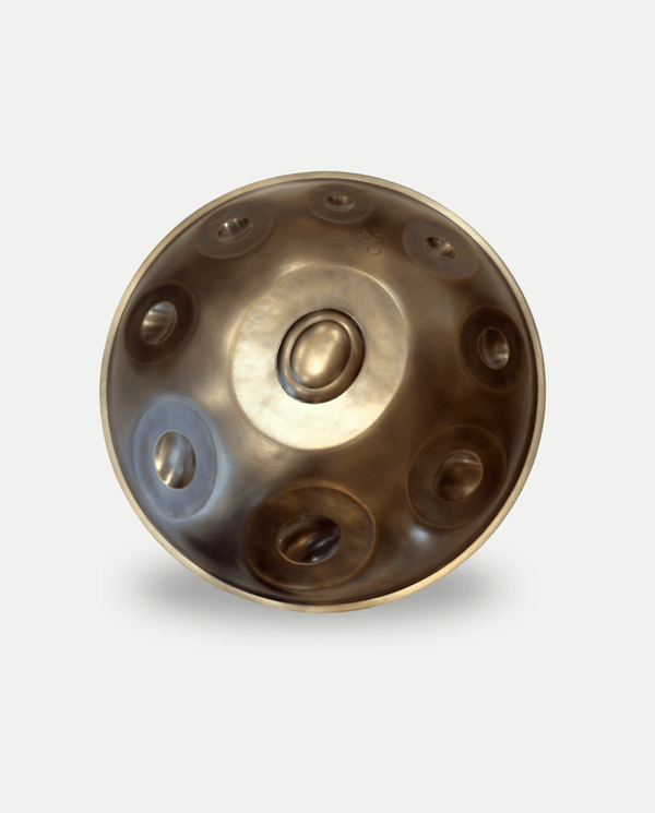 Handpan B2 Hijaz – 9 note | Dolomia Steel - VibraSonic Music Store