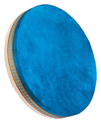 Ocean Drum artigianale turchese 50 cm