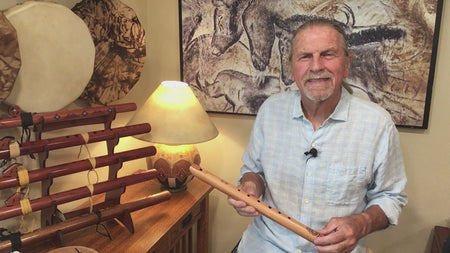 Flauto Nativo: Spirit Flute 432 Hz in Fa♯ minore – Spanish Cedar