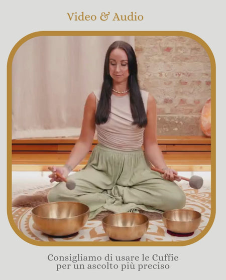 Set of 3 Energy Therapy Tibetan Bells | 1000g / 1400g / 2200g