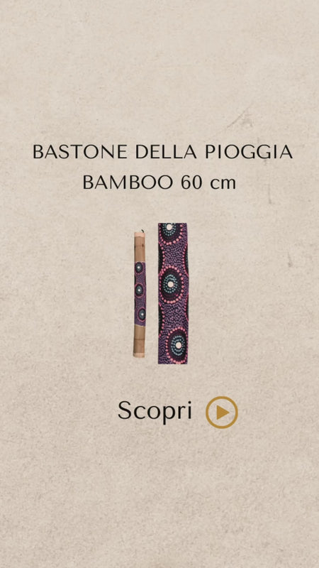 Bastone della Pioggia - Bamboo  60cm