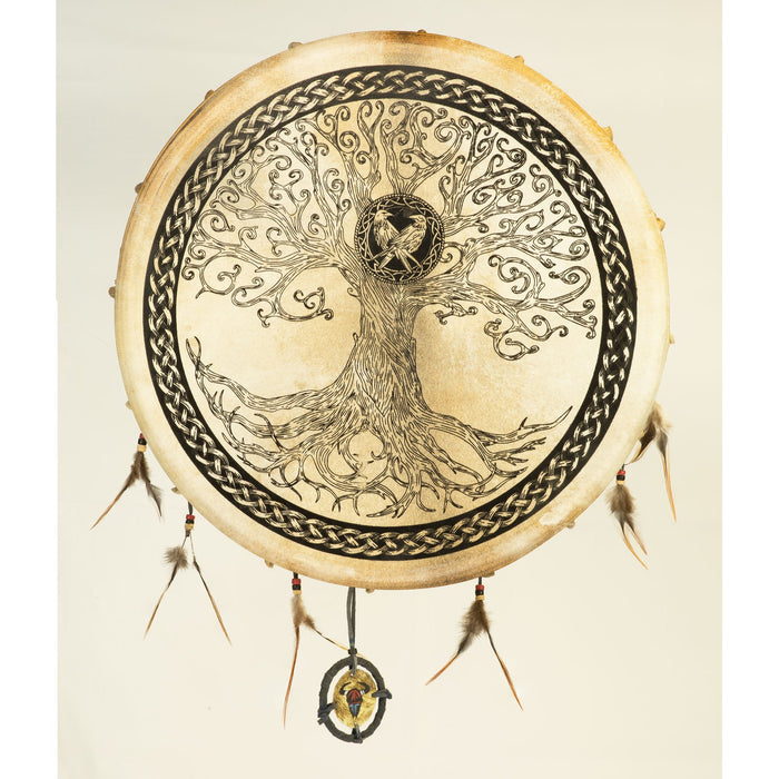 Tamburo Rituale Tree of Life 40 cm | Pelle di Capra