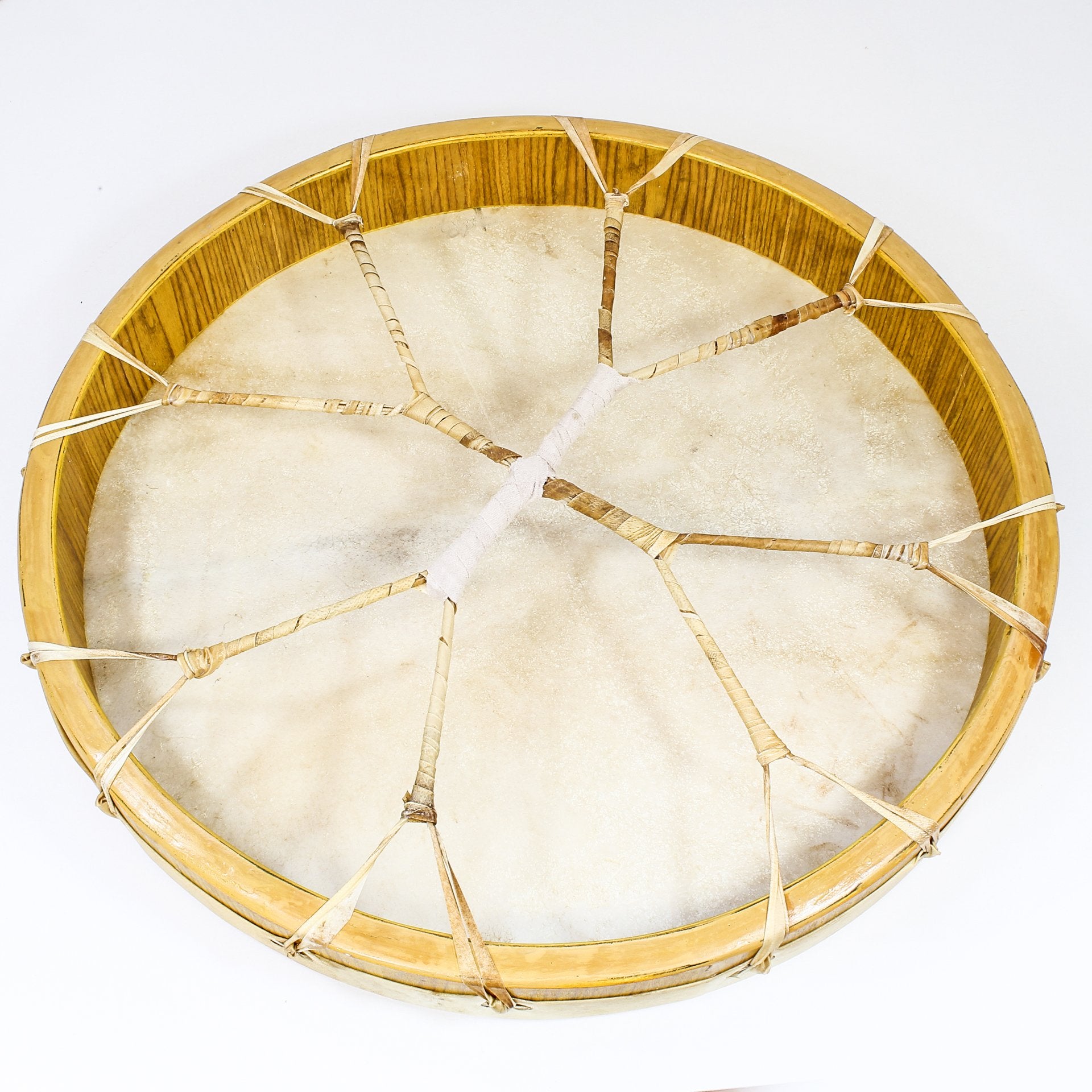 Tamburo Rituale Maya 60 cm | Pelle di Capra — fotografia e dettagli originali Terré