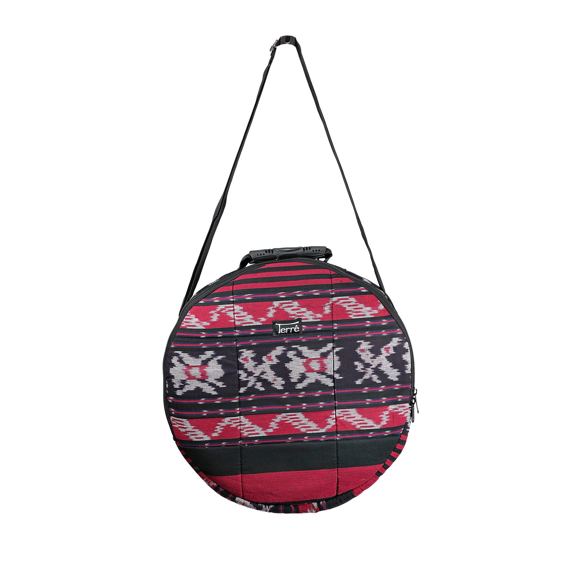 Custodia Terré Cotton Ikat 40 cm Rosso