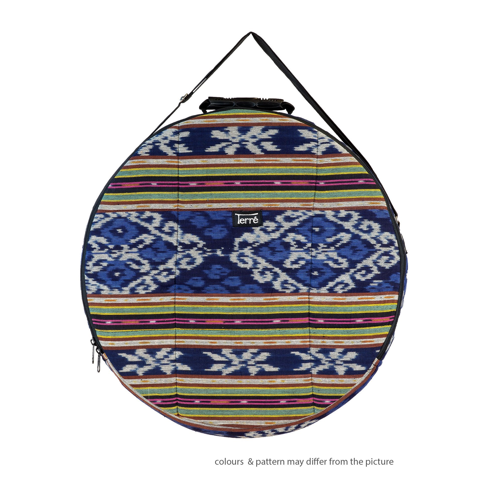 Custodia Terré Cotton Ikat 50 cm Blu - seconda vista ufficiale
