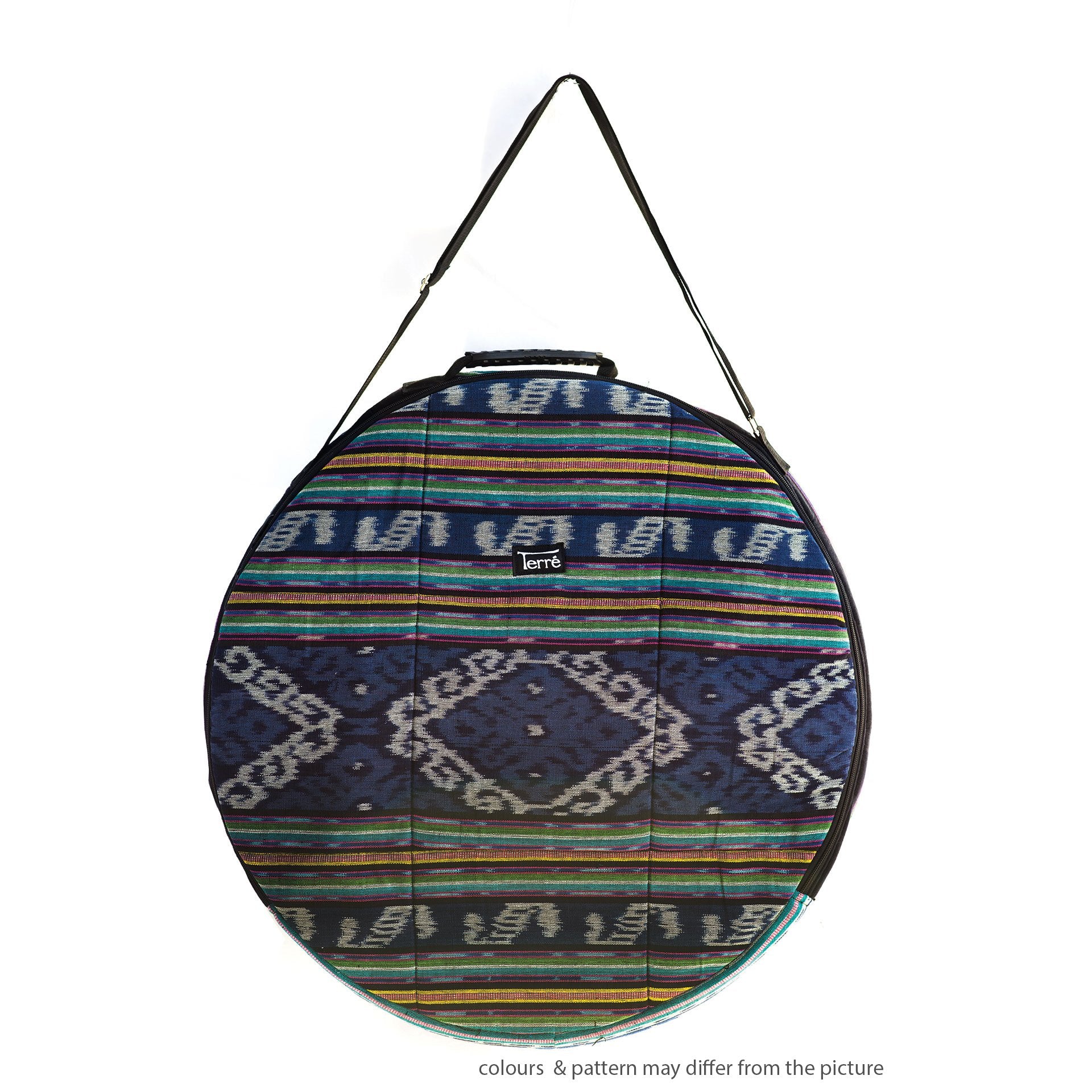 Custodia Terré Cotton Ikat 60 cm Blu - seconda vista ufficiale