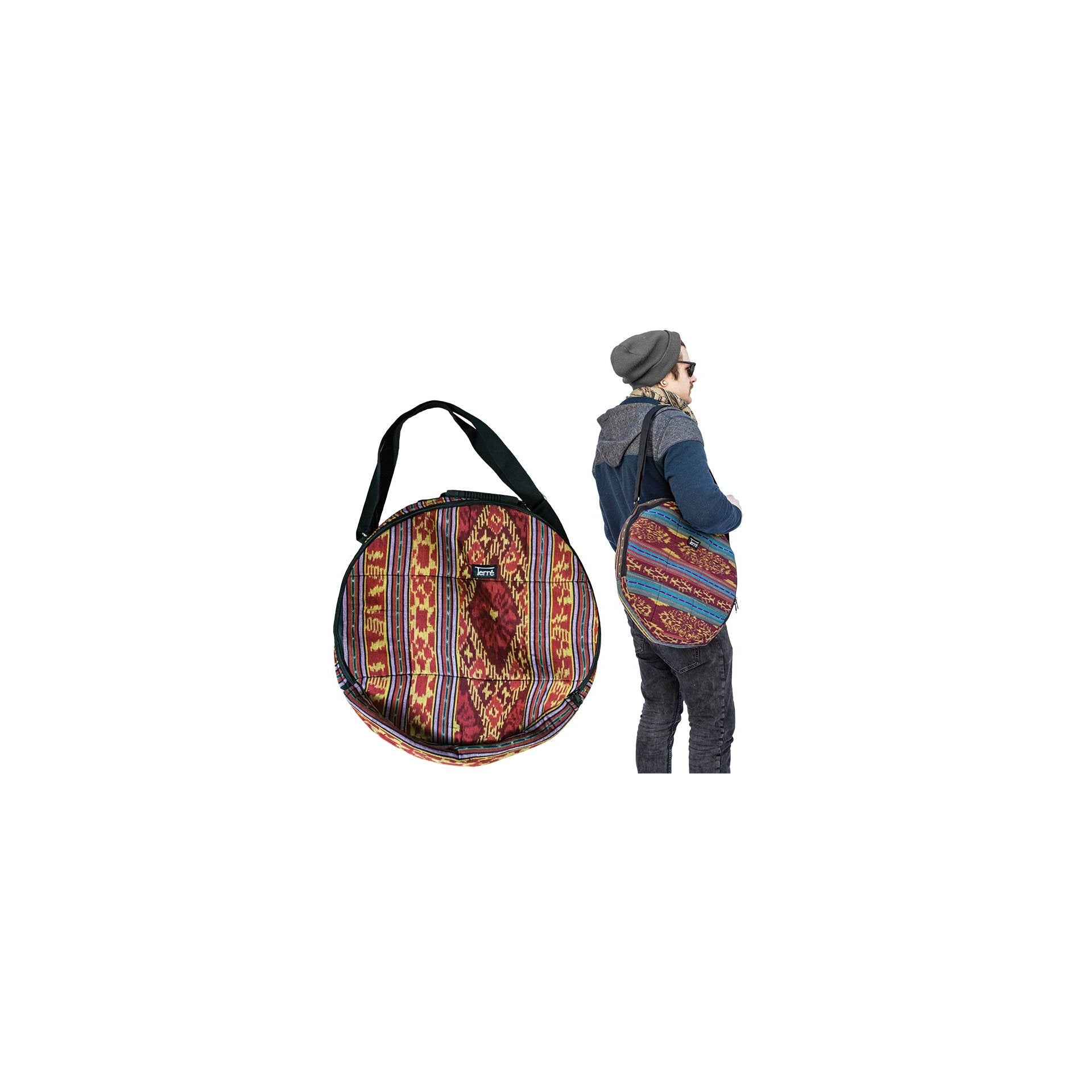 Custodia Terré Cotton Ikat 60 cm Rosso