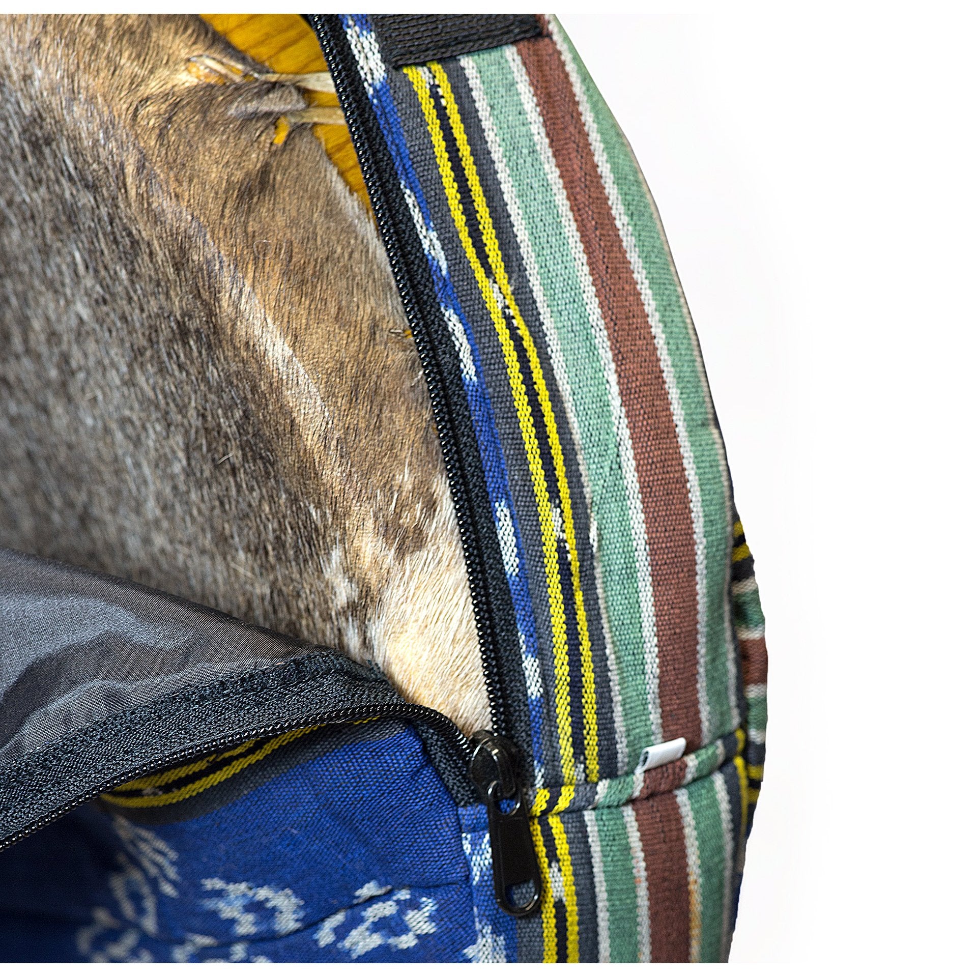 Custodia Terré Cotton Ikat 70 cm Scuro - seconda vista ufficiale