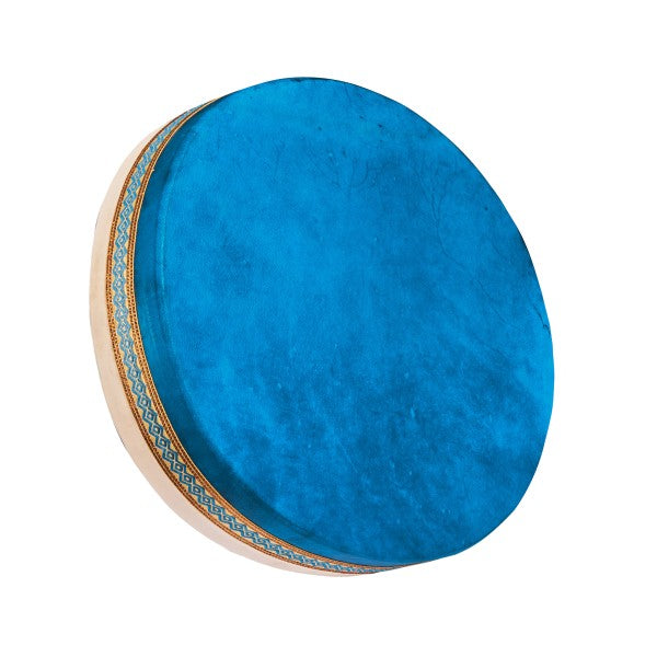 Ocean Drum artigianale 30 cm turchese