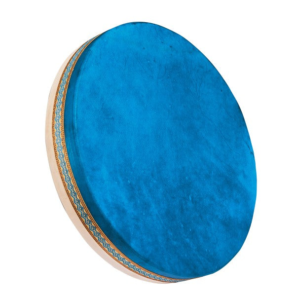Ocean Drum artigianale 40 cm turchese
