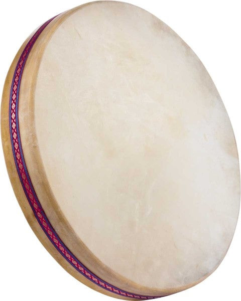 Ocean Drum artigianale 50 cm con pelli naturali